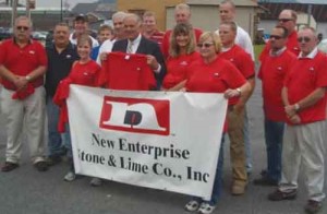 New Enterprise is regularly active trying to rally support for highway funding.
