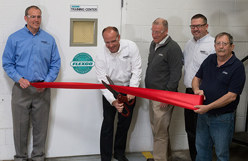 Flexco expands its training center Flexco unveils its expanded training facility in Downers Grove, Ill. Photo courtesy: Flexco