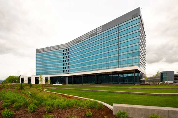 Daimler Trucks North America designed its new headquarters to be environmentally friendly. Photo: Daimler Trucks