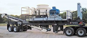 The Cedarapids CRC1150 portable cone plant delivers big production at a practical price, Terex MPS reports. Photos courtesy of Terex MPS.