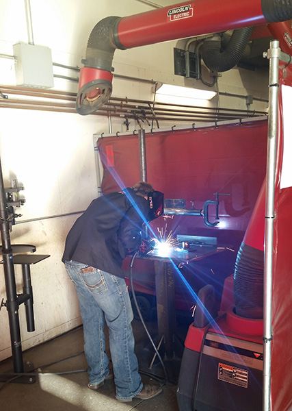 Superior Industries hosted its second high school welding competition to encourage students to enter into welding careers. Photo courtesy of Superior.