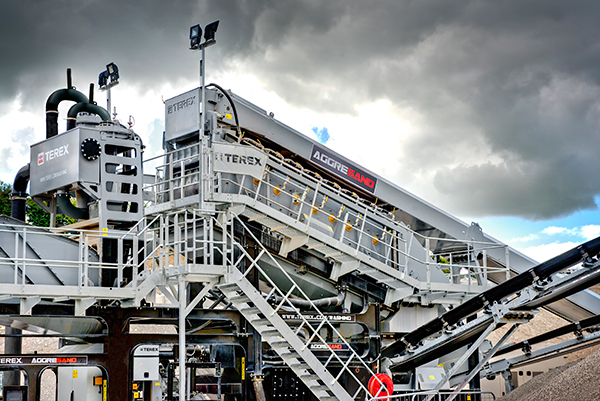 Terex Washing Systems will showcase its AggreSand 165 at its customer day in Germany. Photo courtesy of Terex.