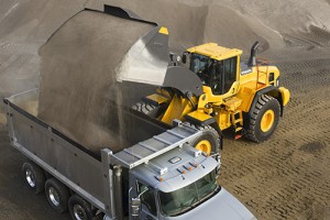 Volvo unveils new wheel loader bucket models The Volvo Sand bucket works well for handling sand or aggregate in small fractions. Photo courtesy of Volvo Construction Equipment.