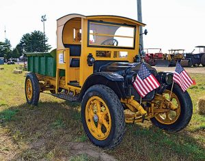 The Historical Construction Equipment Association had many antique vehicles on hand at the event. Photos by Megan Smalley.