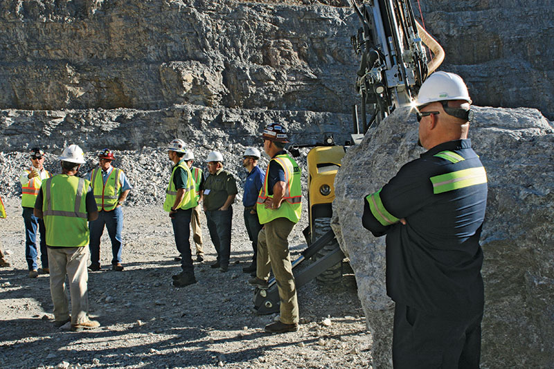 Technical Demonstration Day was hosted by Sauls Seismic and Nomis Seismographs. Photos courtesy of Chrissi Douglas