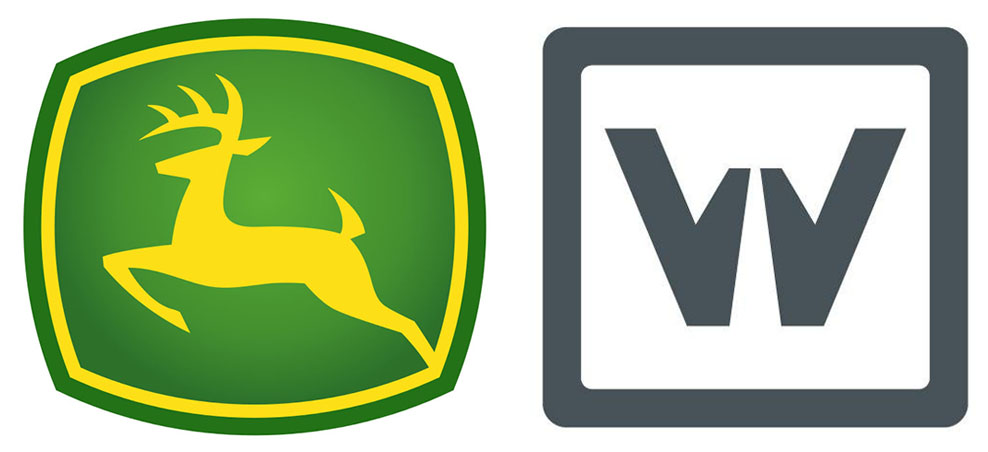 Logos: John Deere / Wirtgen