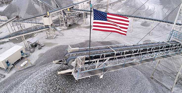 Luck Stone’s Rockville Plant in Rockville, Virginia. Photo: Luck Stone