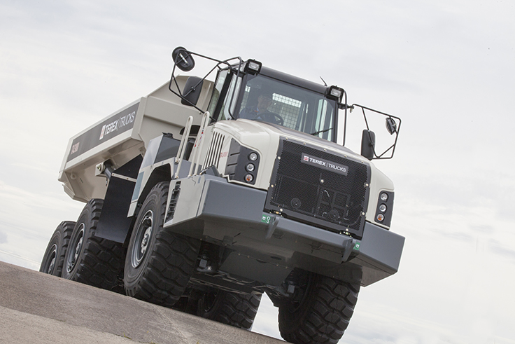 Photo courtesy of Terex Trucks.