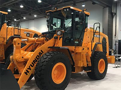 Photo courtesy of Hyundai Construction Equipment.