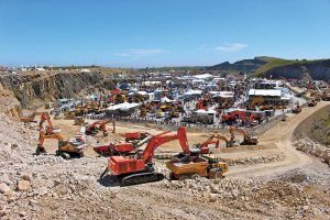 This year’s Hillhead featured more than 500 exhibitors. Photo courtesy of The QMJ Group