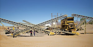 A conveyor can create a host of regulatory issues depending on its location on a mine site. Photo courtesy Mine Safety Assistance LLC