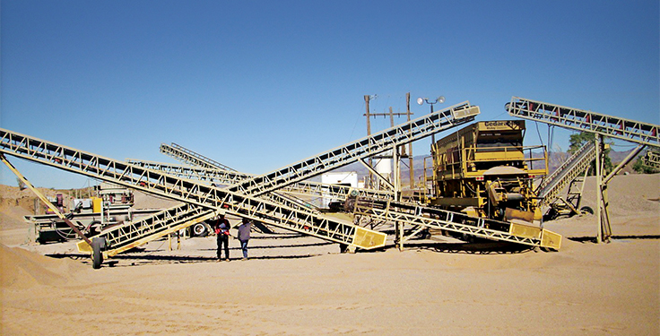 A conveyor can create a host of regulatory issues depending on its location on a mine site. Photo courtesy Mine Safety Assistance LLC