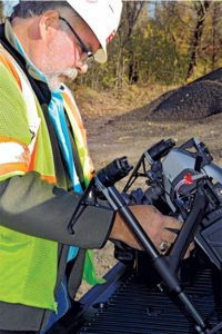 Up until this year, Dave Leverett was flying more than a half-dozen drone flights per month at Memphis Stone & Gravel Co. sites. Photo courtesy of Memphis Stone & Gravel