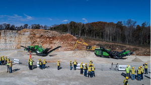 Several EvoQuip machines were on display during the open event.