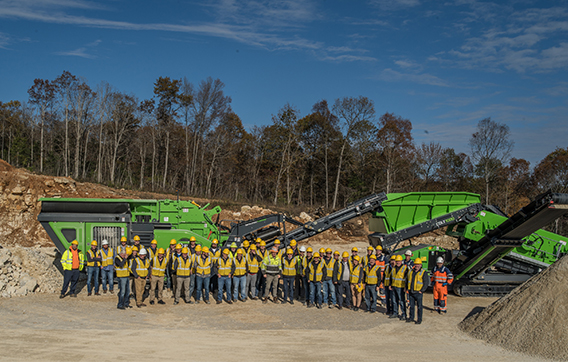 EvoQuip says more than 100 attendees were at the November event in Kentucky. Photo courtesy of EvoQuip.