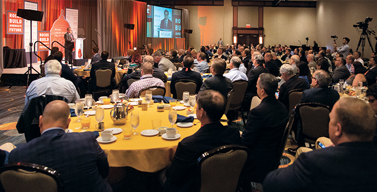 Several members of Congress, plus EPA Administrator Andrew Wheeler, addressed the second annual Legislative & Policy Forum hosted at the Hyatt Regency Capitol Hill in Washington, D.C. Photo courtesy of NSSGA
