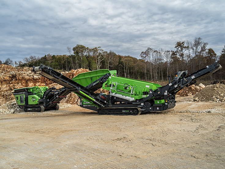 Powerscreen Crushing & Screening will handle Indiana for Terex's EvoQuip brand.