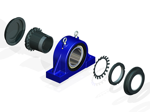 Timken TAA Series housed units. Photo courtesy of Timken Company.