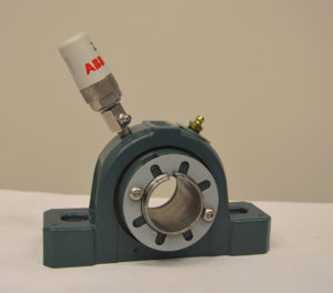 The ABB Smart Sensor can be integrated with any bearing. Photo by Allison Barwacz