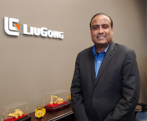 Mani Iyer earned his MBA from the University of Houston, and he has a post-graduate diploma in foreign trade from World Trade Centre Mumbai. Photo courtesy of LiuGong North America