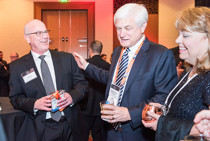 The 2019 Pit & Quarry Hall of Fame Induction Ceremony drew the aggregate industry to Indianapolis. Photo courtesy of PamElla Lee Photography