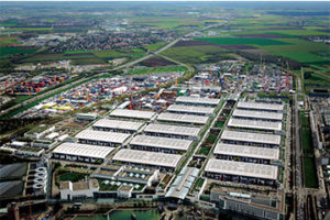 Bauma, which takes place every three years, returns April 8-14 in Munich, Germany. Photo courtesy of Messe München GmbH