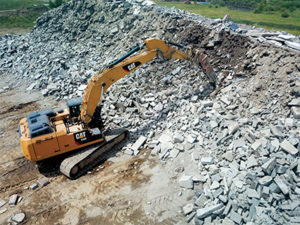 Scepaniak was brought up in the family company by his father, Joe, who taught him the ins and outs of the aggregate industry along with his cousin, Tony. Photo courtesy of Wm. D. Scepaniak.