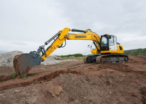 A Liebherr R 920 crawler excavator. Photo courtesy of Liebherr USA.