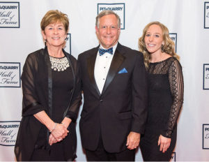 George Sidney with his wife Leanne, left, and daughter Elizabeth. Photo by PamElla Lee Photography.