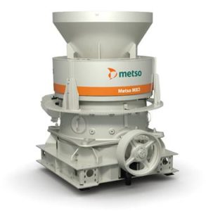 According to Metso, the new MX3 enables improved crusher productivity and lower operating costs with a design optimized especially for mid-sized quarrying. Photo courtesy of Metso