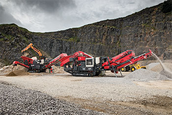 Where a user intends to deploy a portable plant – within a populous city’s limits or in a more remote, rural area – is something to consider when assessing diesel and electric power. Photo courtesy of Sandvik Mining & Rock Technology.