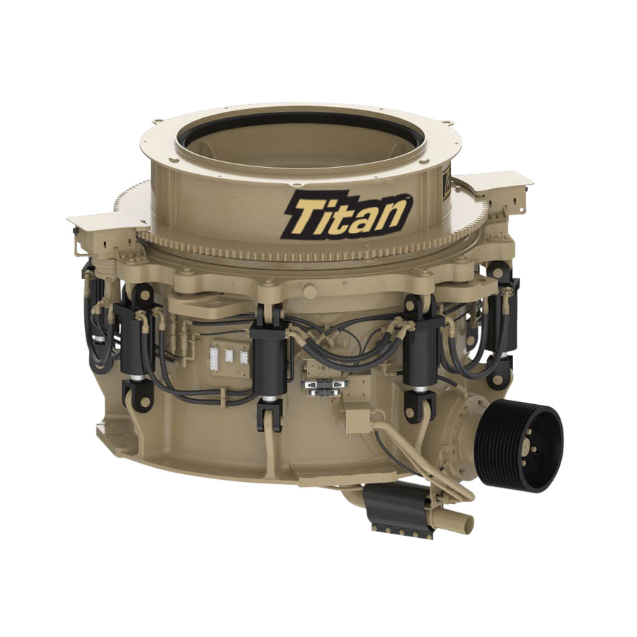 All Titan models are available as stationary units with the Titan T300 and Titan T400 also available as portable plants. Photo courtesy of Telsmith
