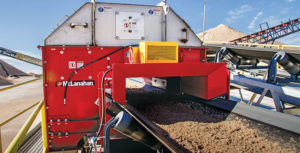 The plant produces C33 concrete sand and mason sand for the Dallas/Fort Worth market. Photo courtesy of McLanahan Corp.