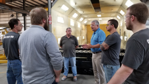 Says John Lamprinakos: "I’m not the expert of the best practices here, the people doing the work every day are. I intend to spend a great deal of time with them, as well as our sales team and our dealers, to learn all I can as we build a path toward our future success, and crush every job.” Photo courtesy of Screen Machine