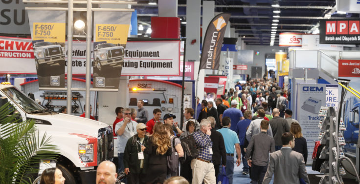 More aggregate producers now seek out certain equipment models at ConExpo-Con/Agg because they’ve done the research beforehand. Photo courtesy of ConExpo-Con/Agg