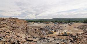 Demand for crushed stone, sand and gravel remains steady. Photo courtesy of Jamie Harthoorn