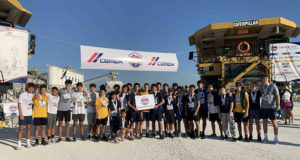 More than 250 runners got a chance to lace up their sneakers and run through the quarry, checking out the heavy machinery and soaking up South Florida’s beauty. Photo courtesy of Cemex USA