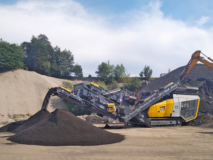 Keestrack will once again present its full-line of mobile processing equipment for the aggregate and recycling industries at ConExpo-Con/Agg 2020. Photo courtesy of Keestrack