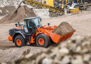 The new cab features a pressurized work environment with a virtually airtight seal to keep out dust and dirt. Photo courtesy of Hitachi