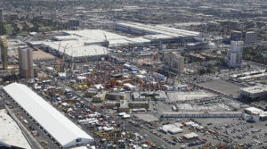 The footprint for ConExpo-Con/Agg is slightly different than it was three years ago. Photo courtesy of ConExpo-Con/Agg