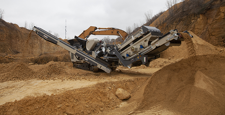According to Astec Mobile Screens, the Ranger line will be represented by a network of dealers that have the capacity to support the equipment and sustain a strong rental program for its customers. Photo courtesy of KPI-JCI & Astec Mobile Screens