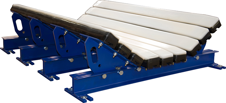 According to Martin Sprocket & Gear, one key advantage of an impact bed is excellent transfer point sealing. Photo: Martin Sprocket & Gear