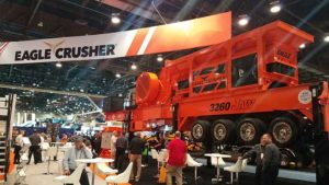 According to Eagle Crusher, the 3260 is the perfect plant for extreme concrete recycling. (Photo: P&Q Staff)