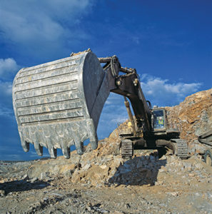 Every type of bucket has something to gain by upgrading to a better steel. Photo: SSAB