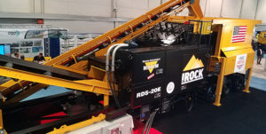 IRock’s RDS-20E all-electric plant was on display at ConExpo-Con/Agg.