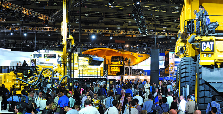 The last MINExpo took place in 2016. Photo: National Mining Association