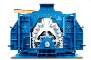 thyssenkrupp's variopactor produces gravel, chippings or mechanical sand. Photo: thyssenkrupp
