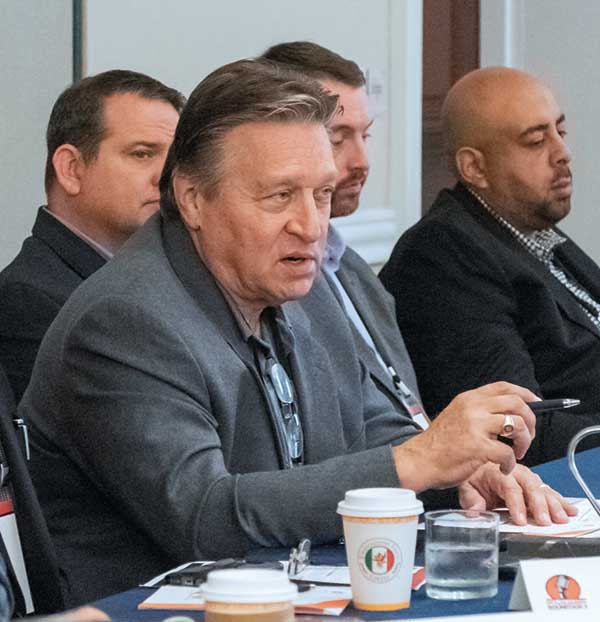 The Concrete Co.’s Dan Johnson speaks at P&Q Roundtable