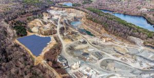O&G Industries solar-powered quarry Photo: O&G Industries