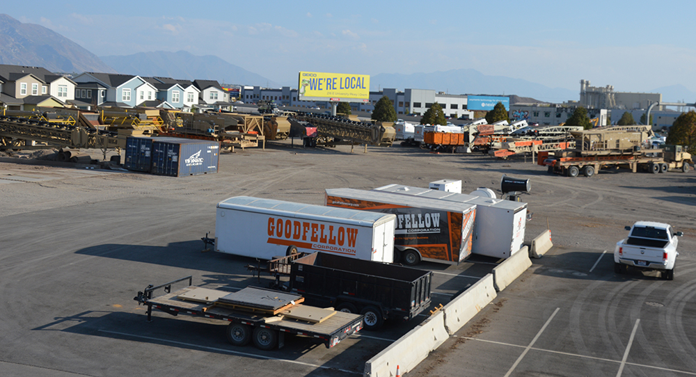 One issue Goodfellow Corporation's Sy Harrison continuously toils with is how much equipment the company has on hand. Photo: P&Q Staff